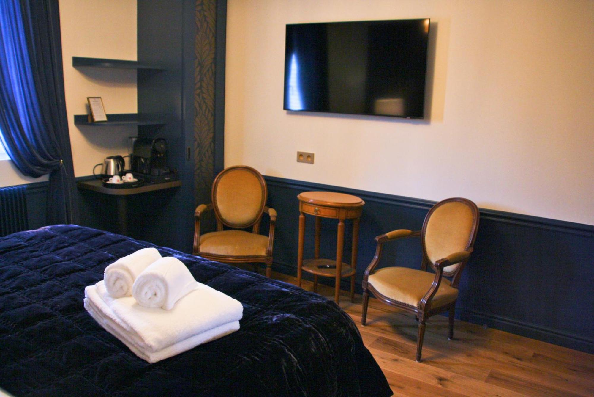Villa Victoria Hotel Et Spa Ouistreham Quarto foto