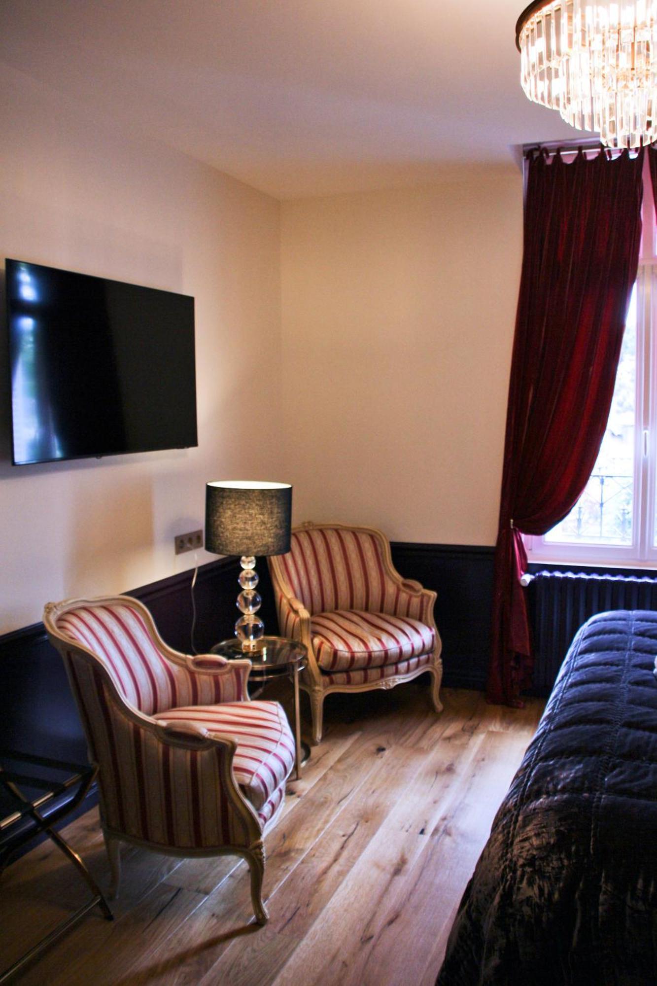 Villa Victoria Hotel Et Spa Ouistreham Quarto foto